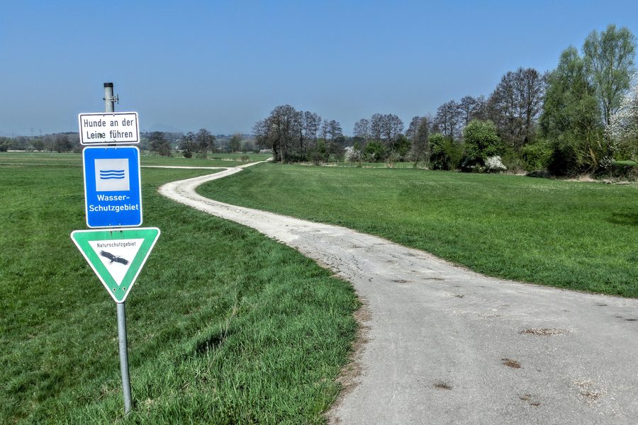 Paysage dans la réserve naturelle de Weitenried près de Steißlingen