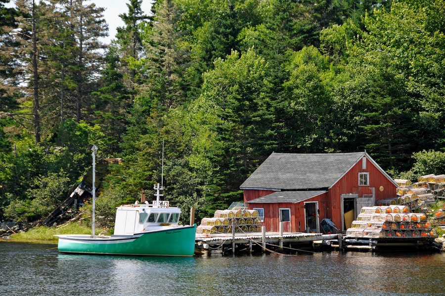Le bateau de pêche Renee Charlene à Port Dufferin sur l’Eastern Shore de la Nouvelle-Écosse