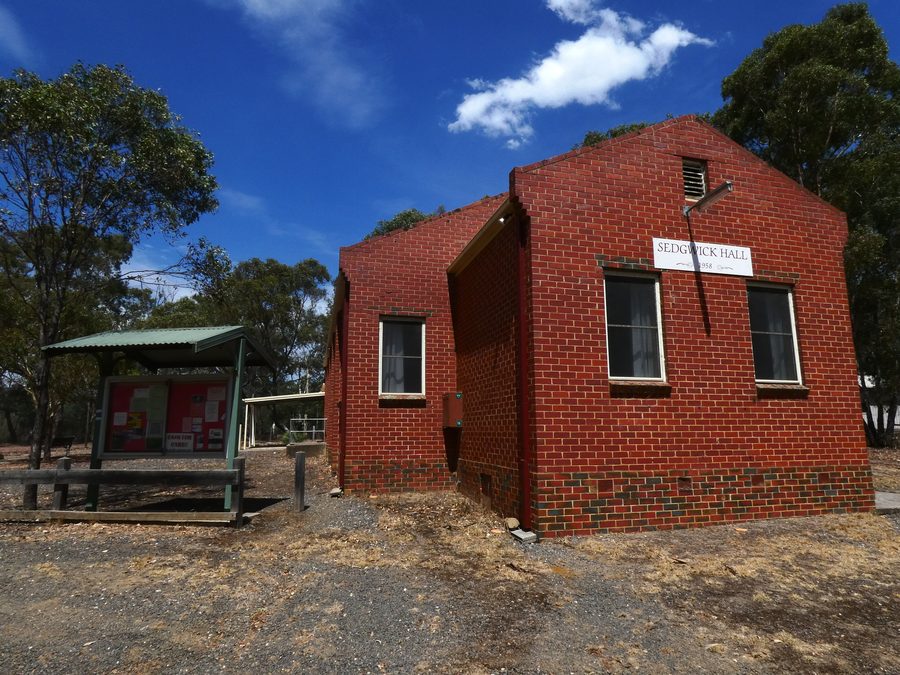 Sedgwick Hall à Sedgwick, Victoria, Australie