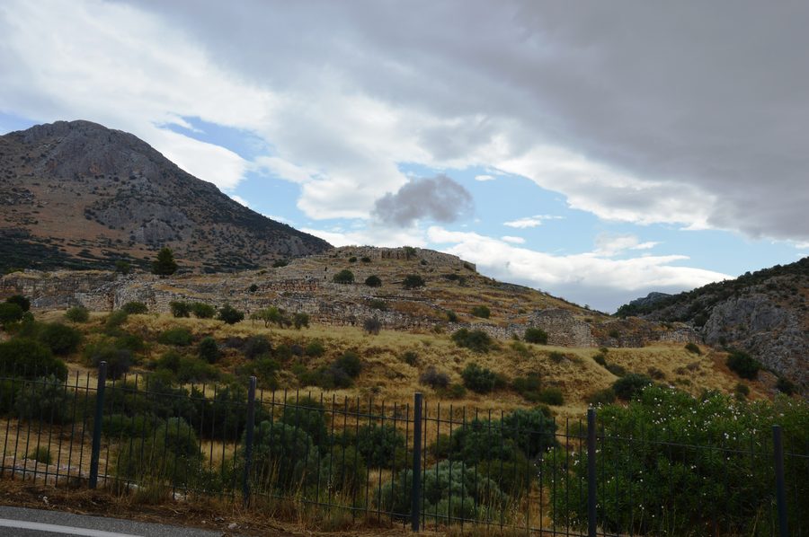 Site archéologique de Mycènes en Argolide