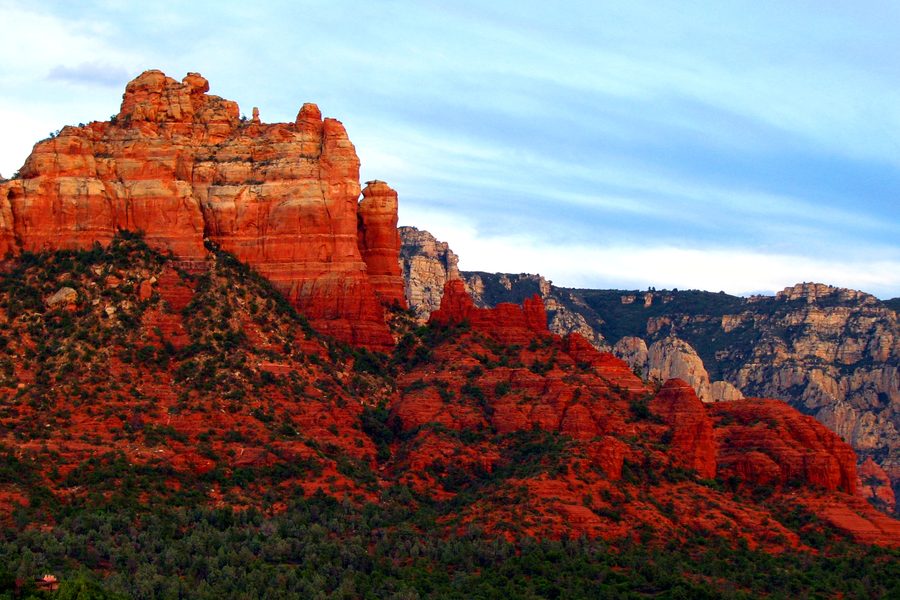 Formations rocheuses rouges près de Sedona, Arizona