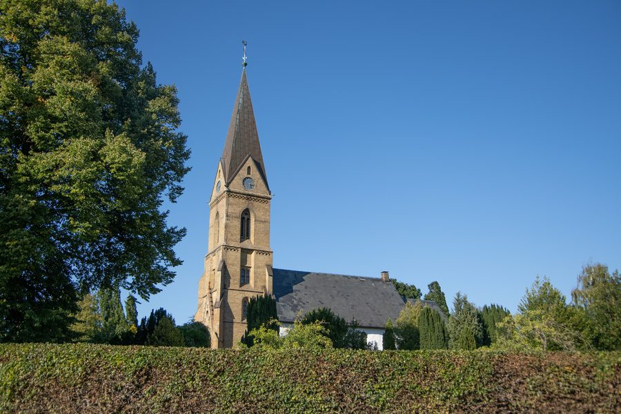 Église classée monument historique à Süderbrarup, Schleswig-Holstein