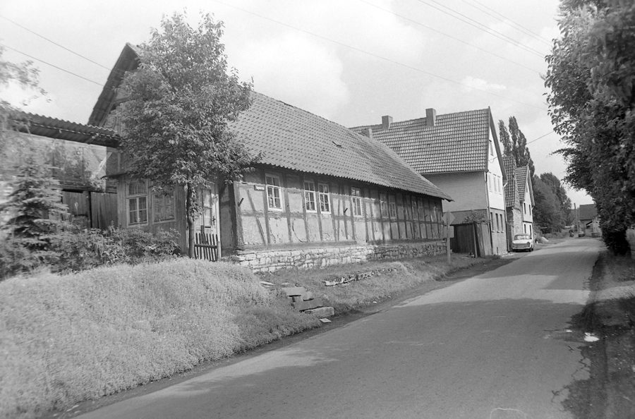 Bâtiment historique à Haynrode, qui abrite aujourd'hui le musée du village