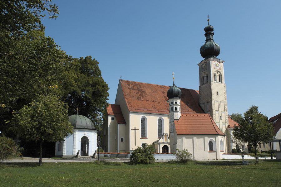 Église de pèlerinage de l’Assomption de Marie à Maria Thalheim, une localité de Fraunberg