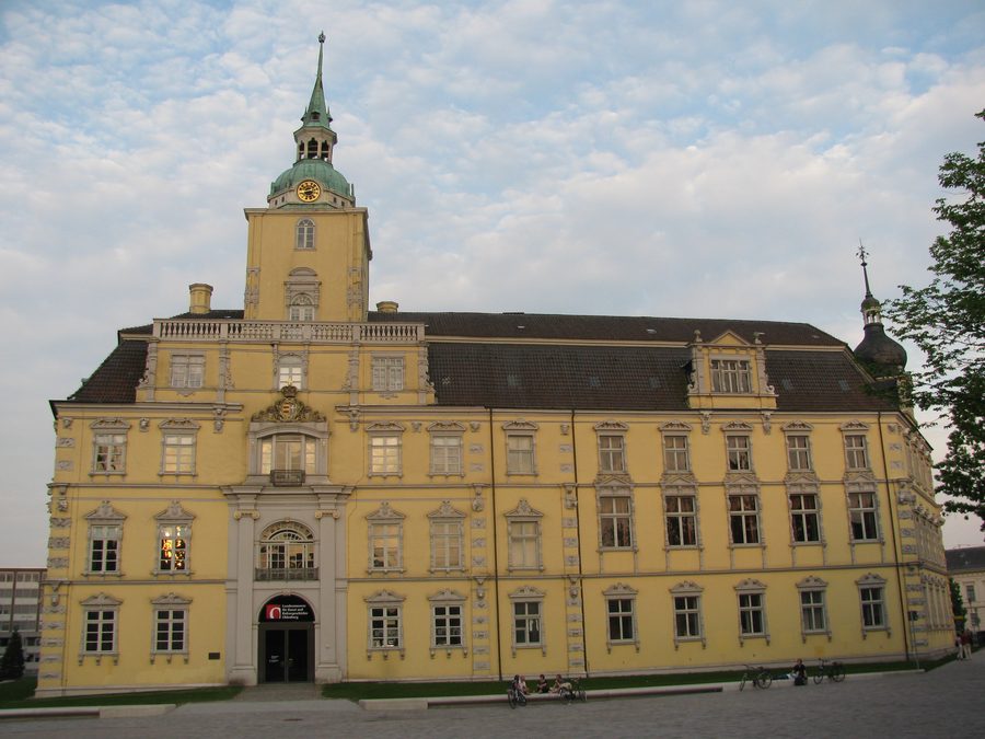 Façade ouest du château d’Oldenbourg en Basse-Saxe