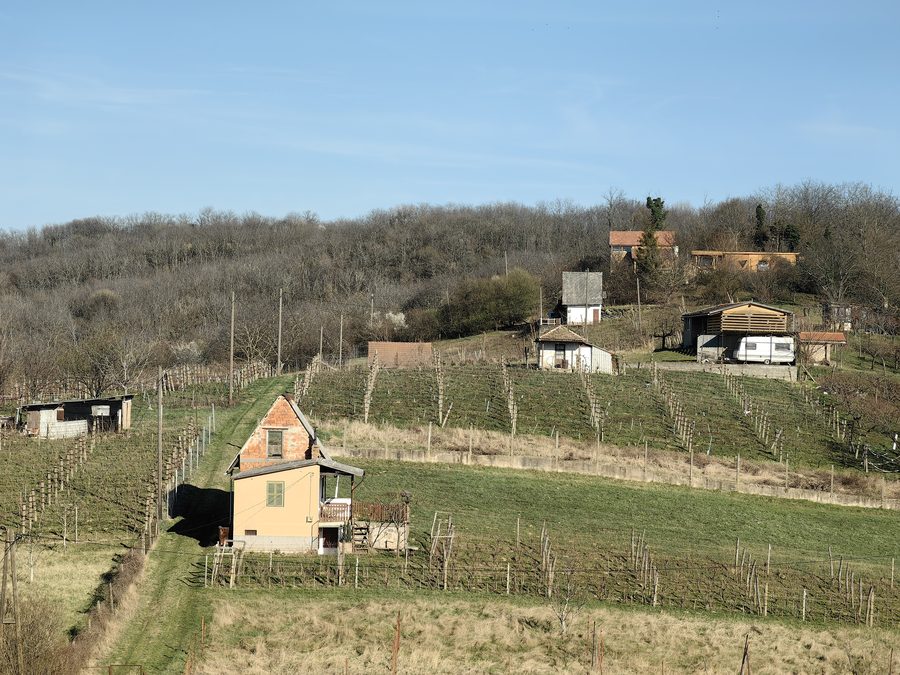 Vue sur Nagymányok dans le comitat hongrois de Tolna