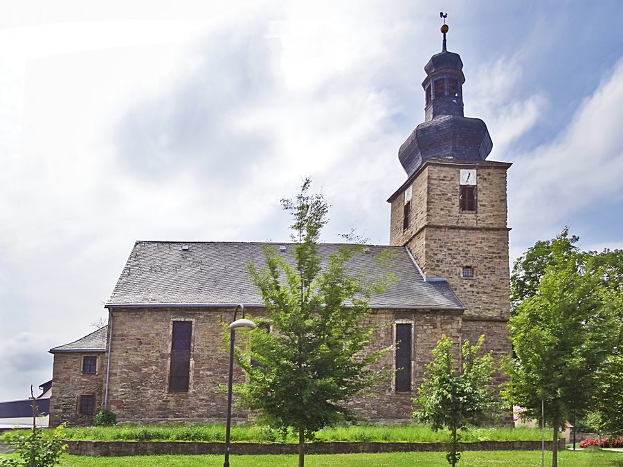 Saint-André à Roßleben vu du nord