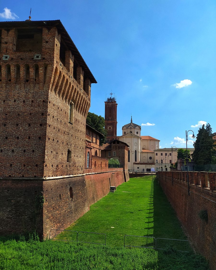 Château Sforza à Galliate