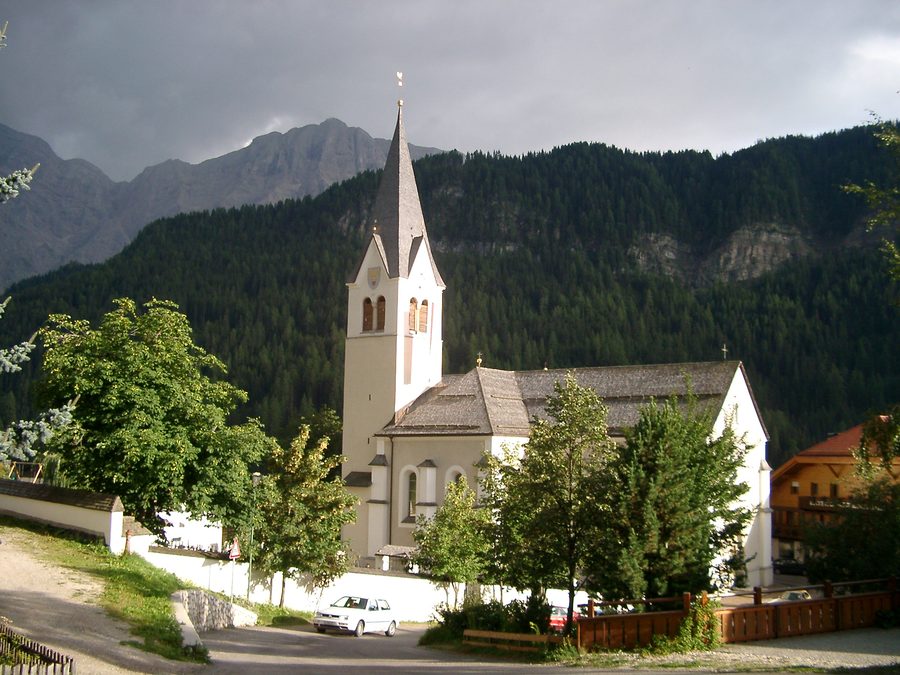 Église de La Val, Tyrol du Sud, Italie