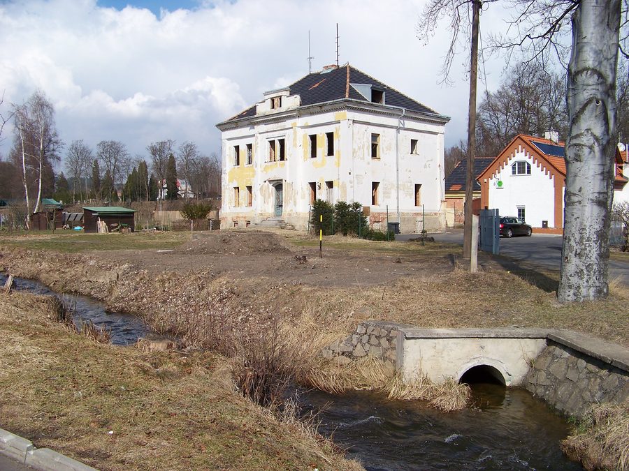 Cours d’eau de la Svatava à Svatava, dans le district de Sokolov