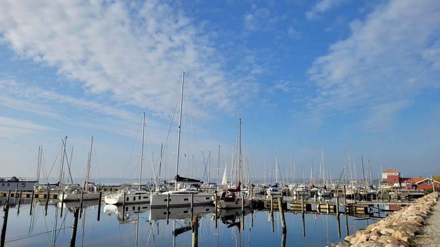 Port de Rendbjerg dans la commune de Sønderborg