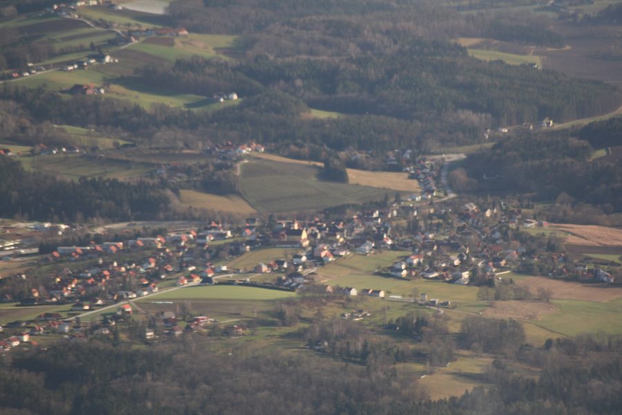 Vue de Kumberg en Styrie