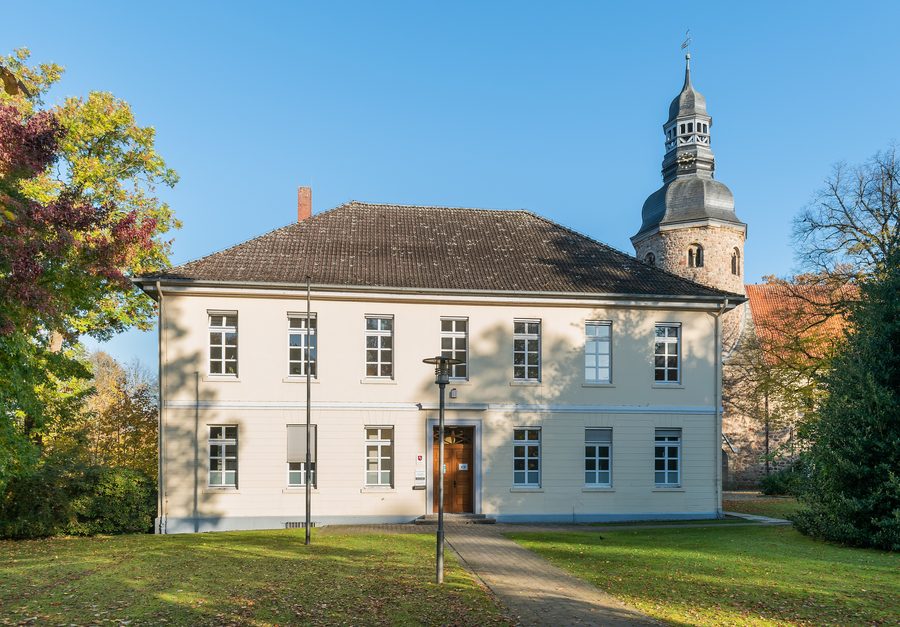 Hôtel de ville dans la Bäckerstraße à Zeven, Basse-Saxe