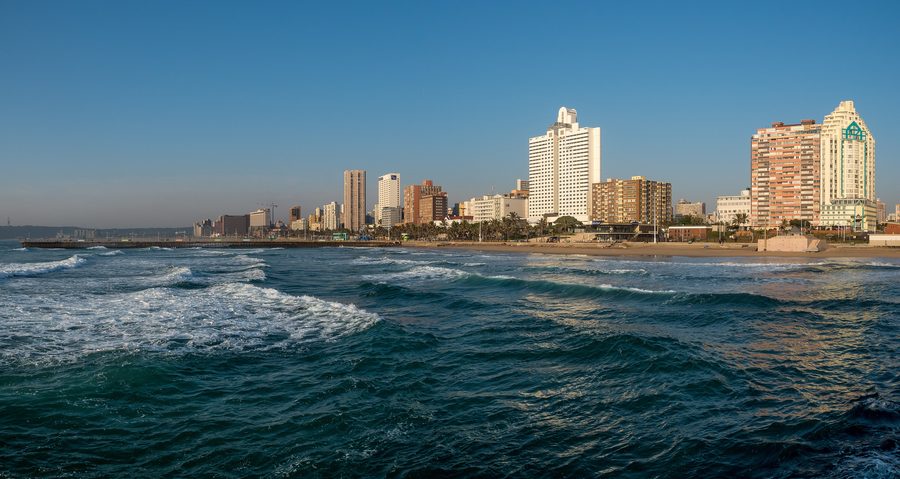 South Beach à Durban, KwaZulu-Natal, Afrique du Sud