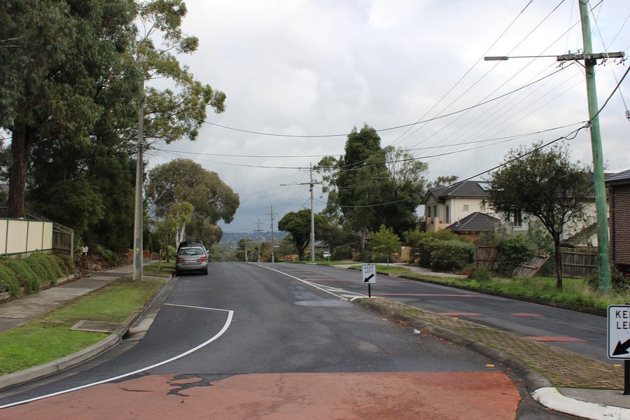 Morack Road à Vermont South, Victoria, Australie