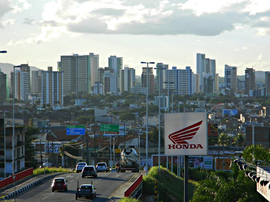 Vue de Caruaru dans le Pernambuco, Brésil