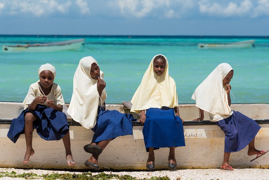 Paysage côtier à Kizimkazi, Zanzibar
