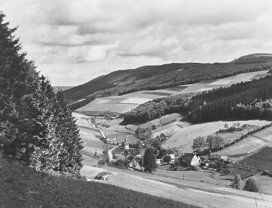 Valmetal au sud de Bestwig-Ramsbeck avec Obervalme