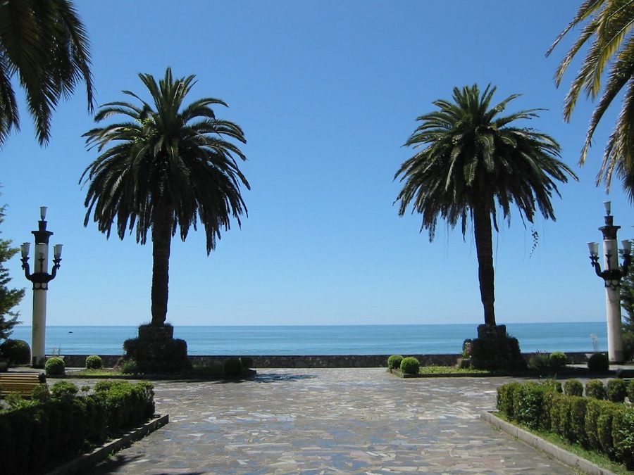 Esplanade à Gagra