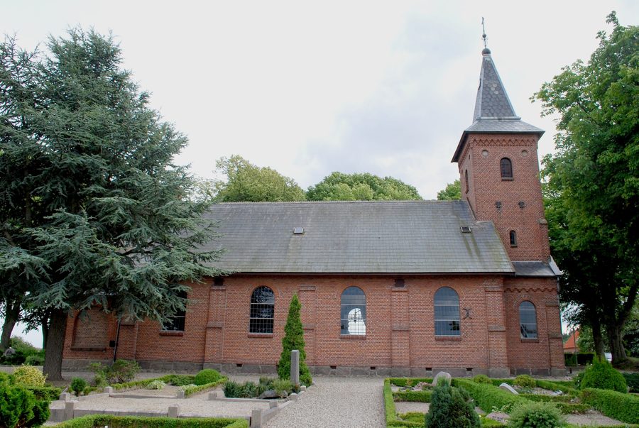 Église de Hou à Langeland, Danemark