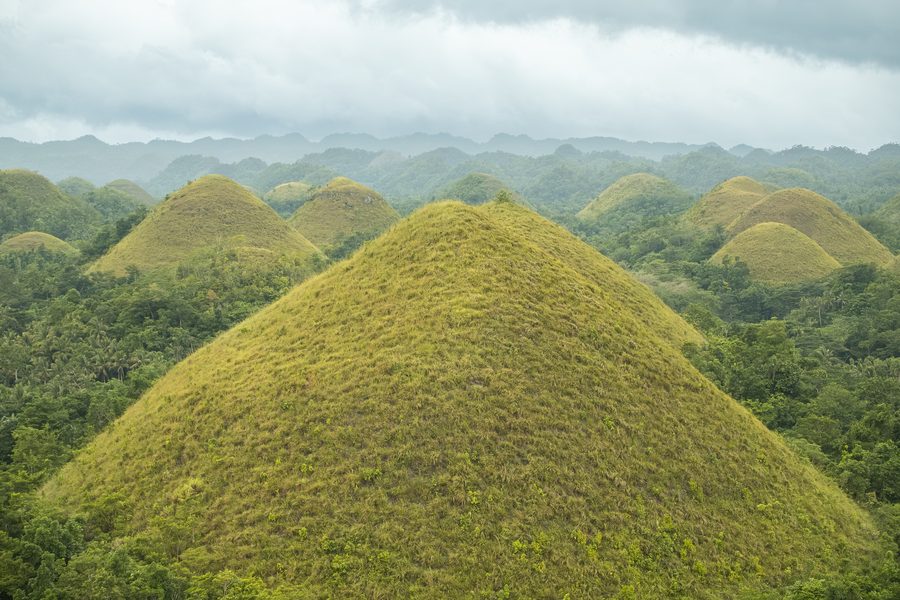 Chocolate Hills à Bohol, Philippines