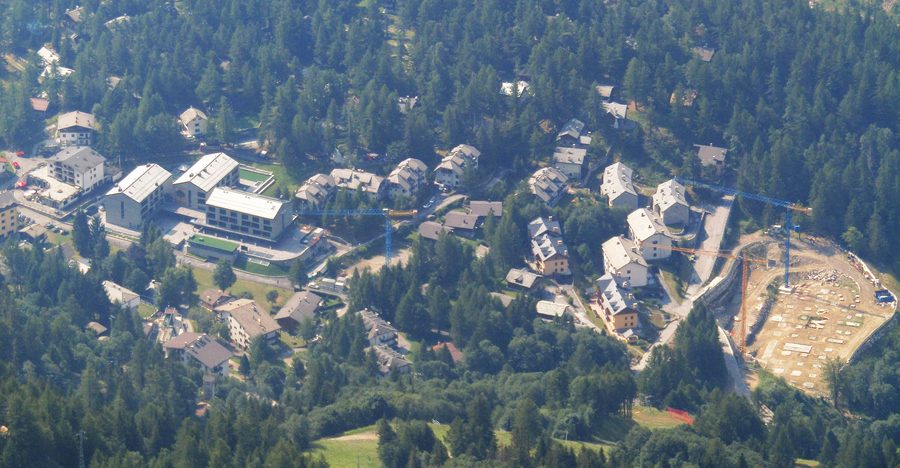 San Domenico di Varzo vu depuis Punta Salarioli