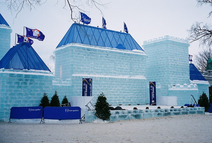 Une scène du Carnaval de Québec.