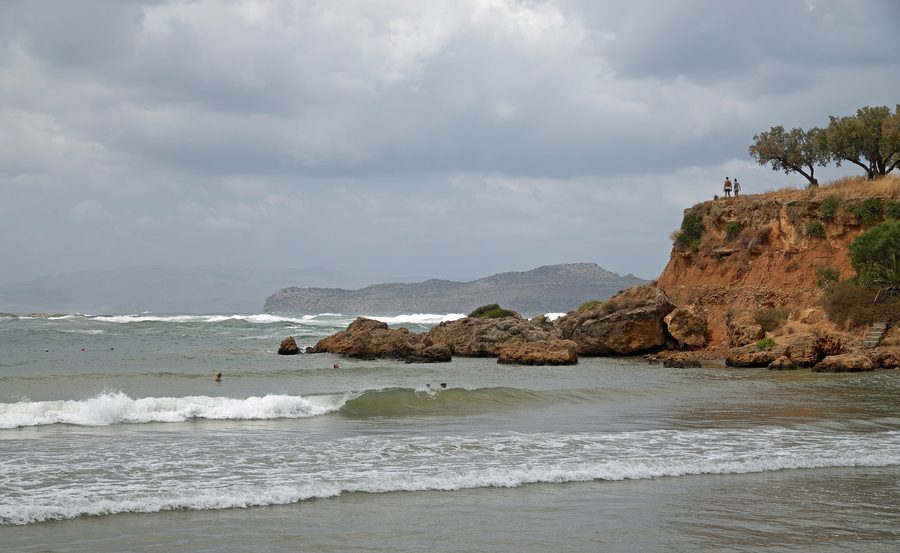 Côte près d’Agioi Apostoli en Crète