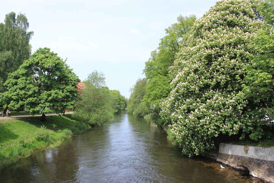 La Słupia à Słupsk