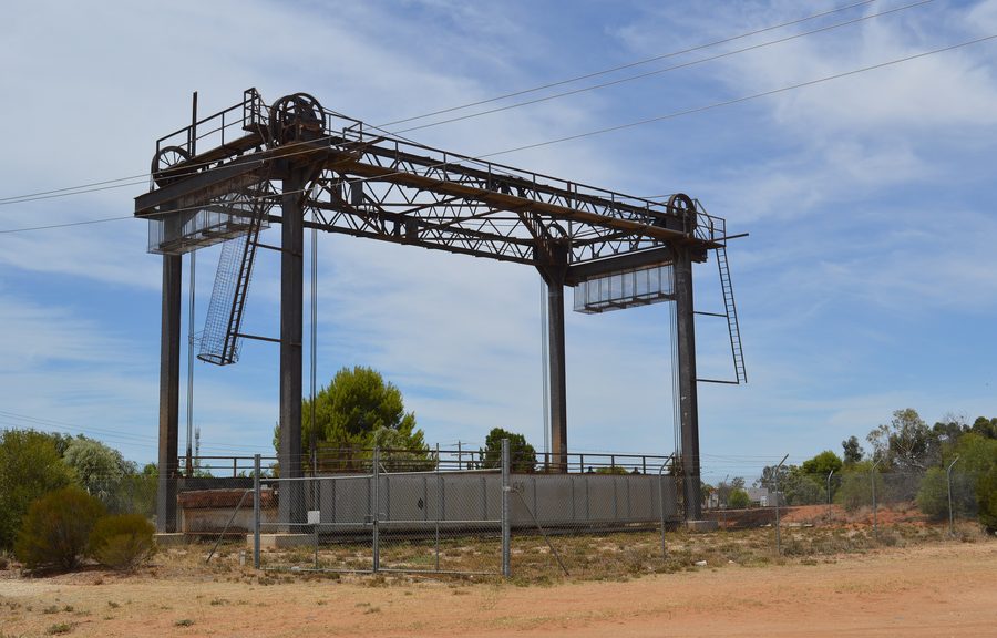 Traverse historique de l’ancien pont Robinvale-Euston sur le Murray River