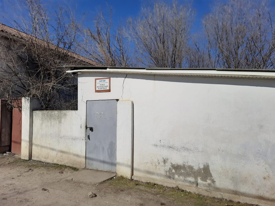 Scène rurale en Moldavie