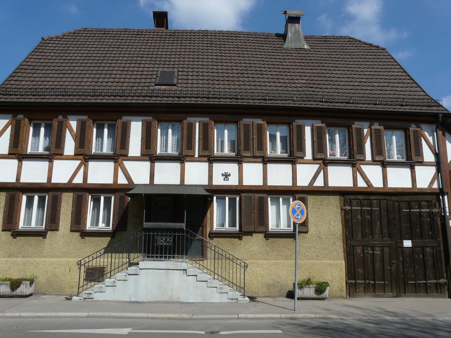 Ancienne maison à colombages au 31 Friedrichstraße à Göppingen