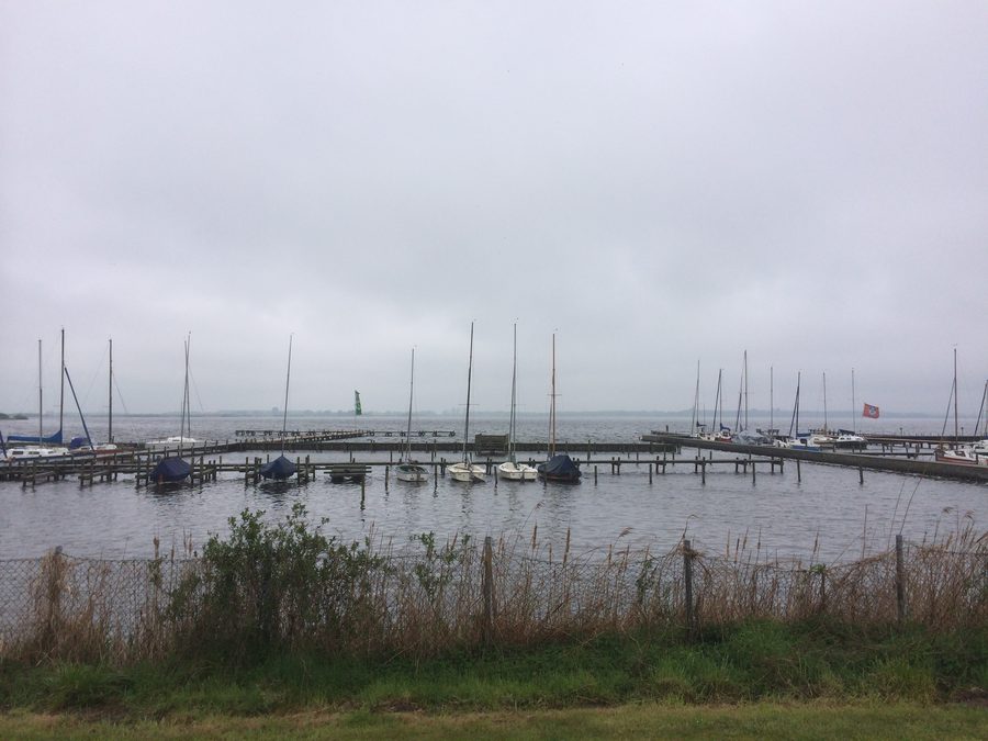 Vue sur le lac Dümmer à Hüde