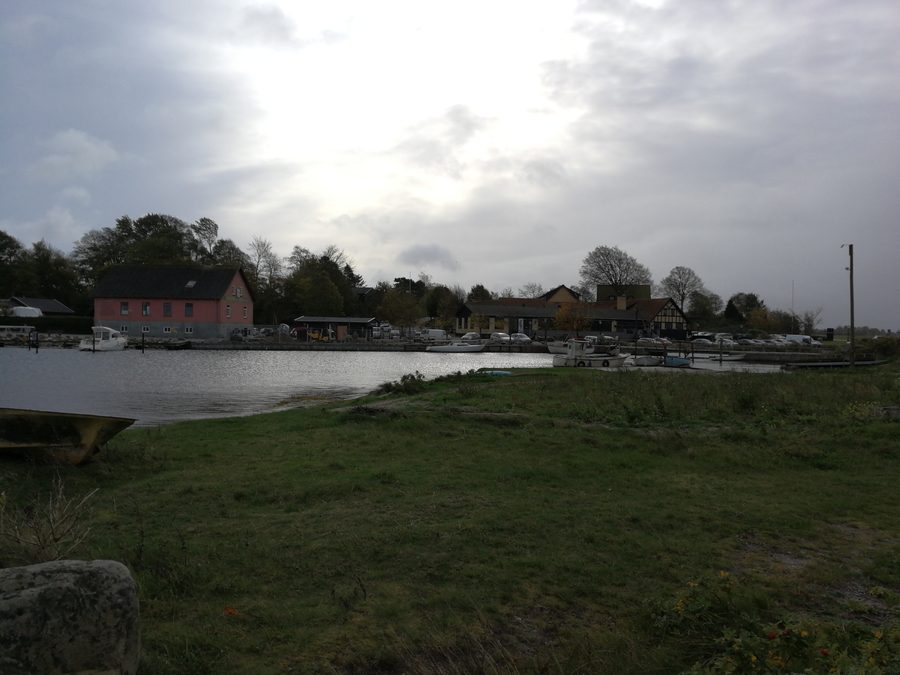 Port de Norsminde vu vers le sud-est