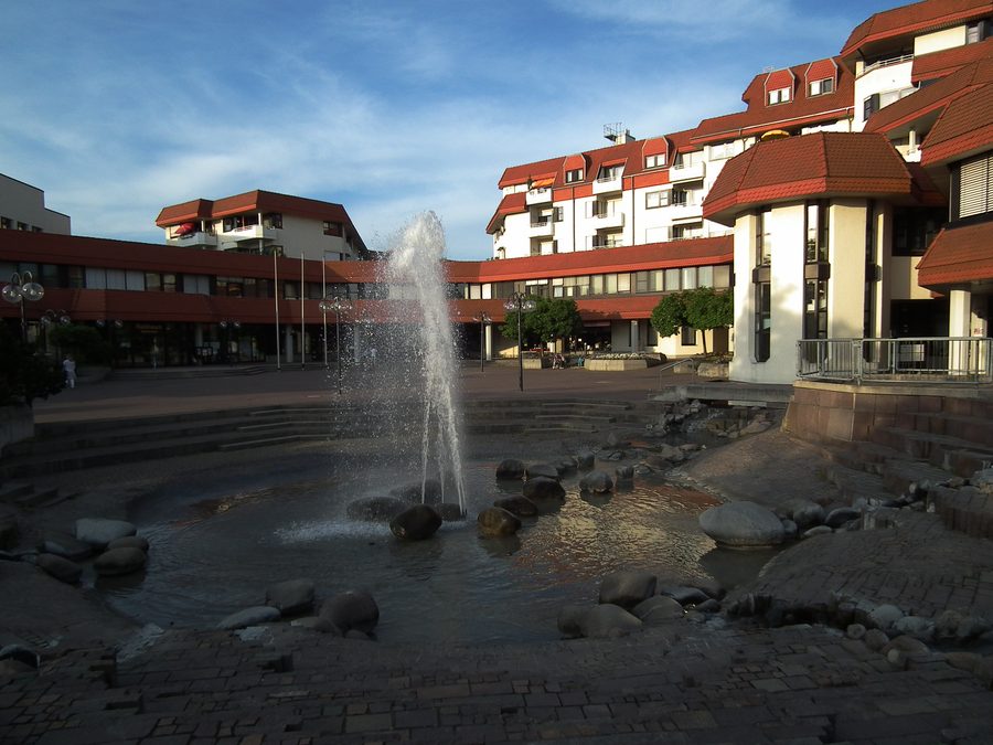 Burgunderplatz dans le centre de Limburgerhof