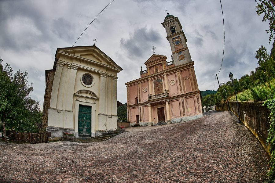 Église San Giorgio et oratoire à Frabosa Sottana