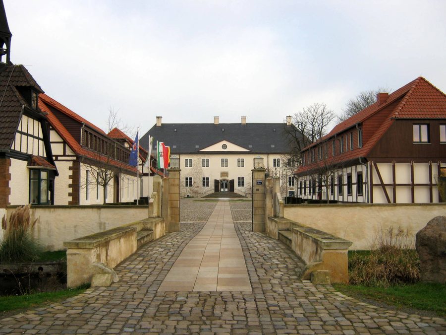 Le château de Benkhausen en décembre 2015