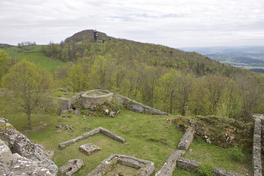 Ruines de Frohburg à Trimbach