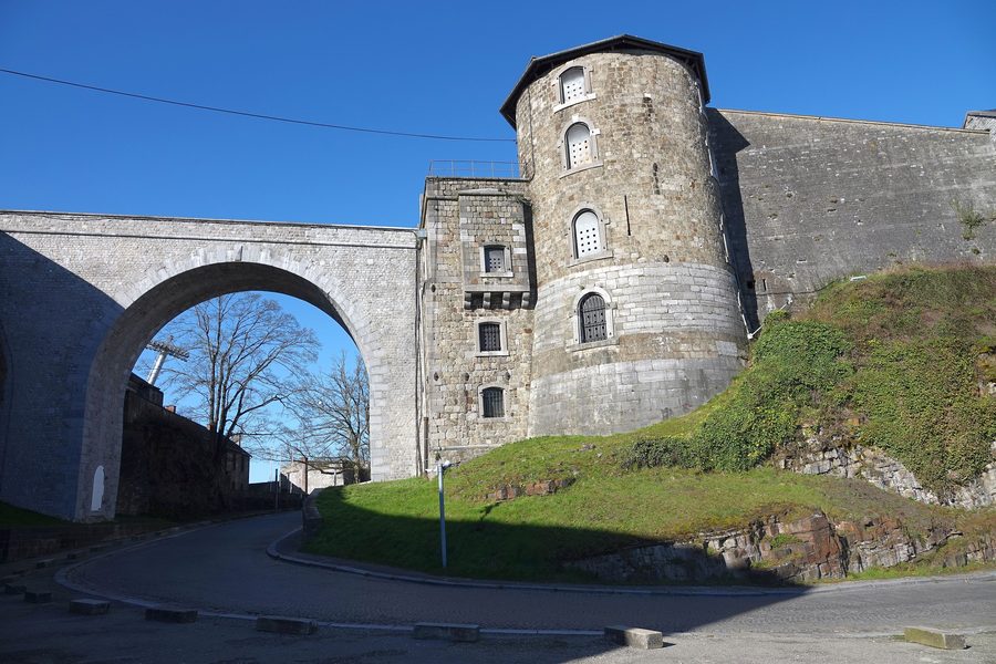 Partie historique de la citadelle de Namur