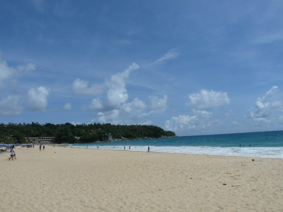 Plage de Karon à Phuket, en Thaïlande