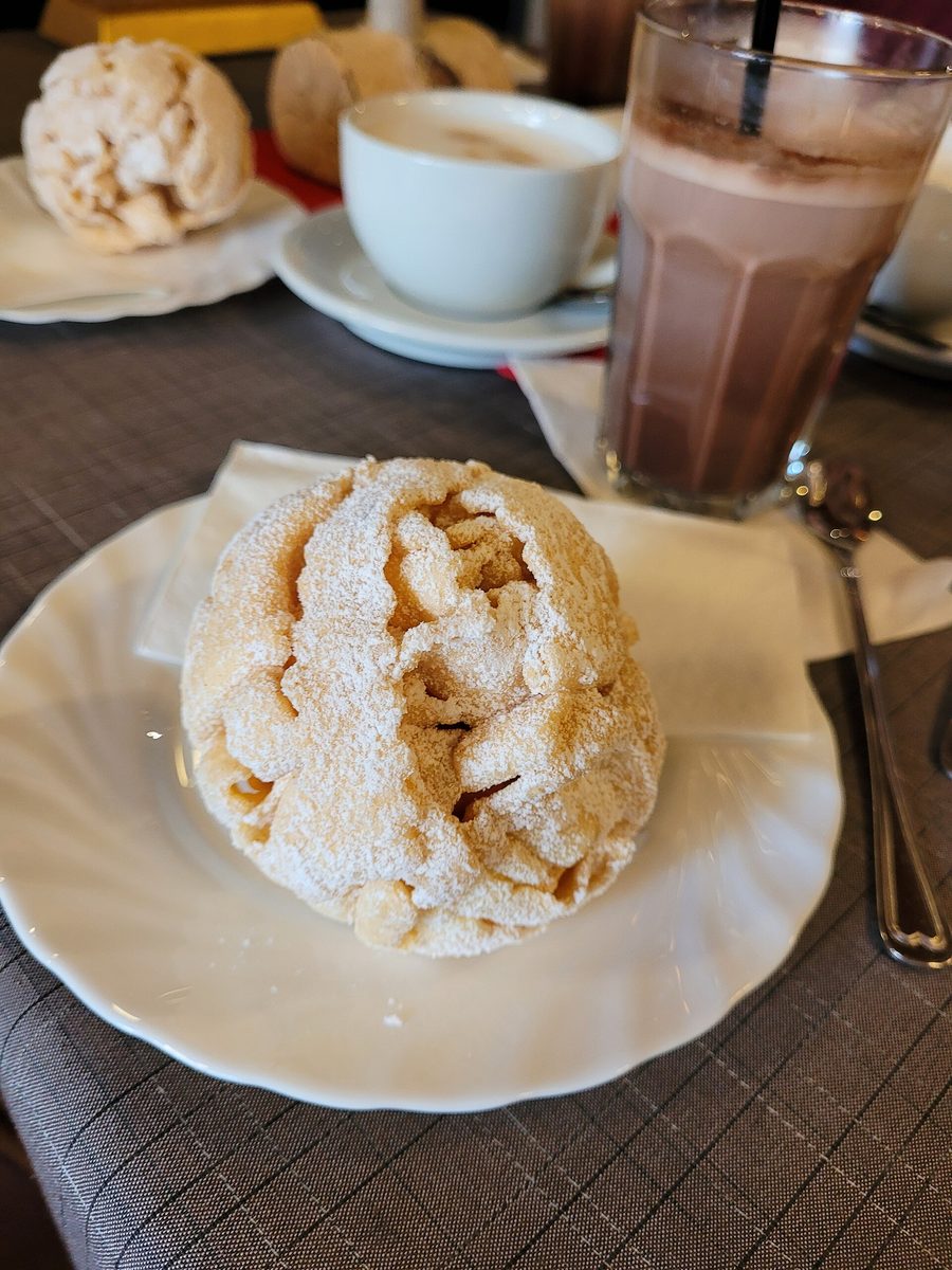 Pâtisserie Schneeballen à Rothenburg ob der Tauber