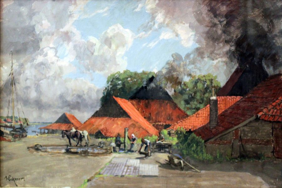 Briqueterie historique à Ekensund