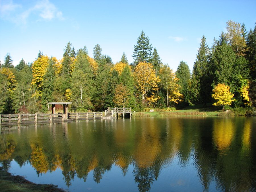Silver Lake dans le comté de Whatcom, Washington