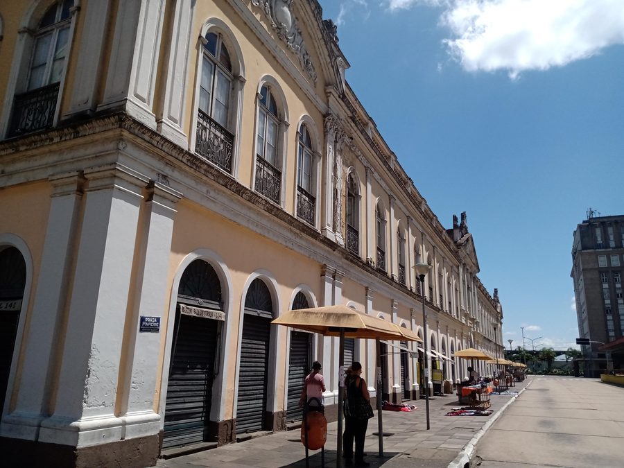 Mercado Público de Porto Alegre, hall historique du marché