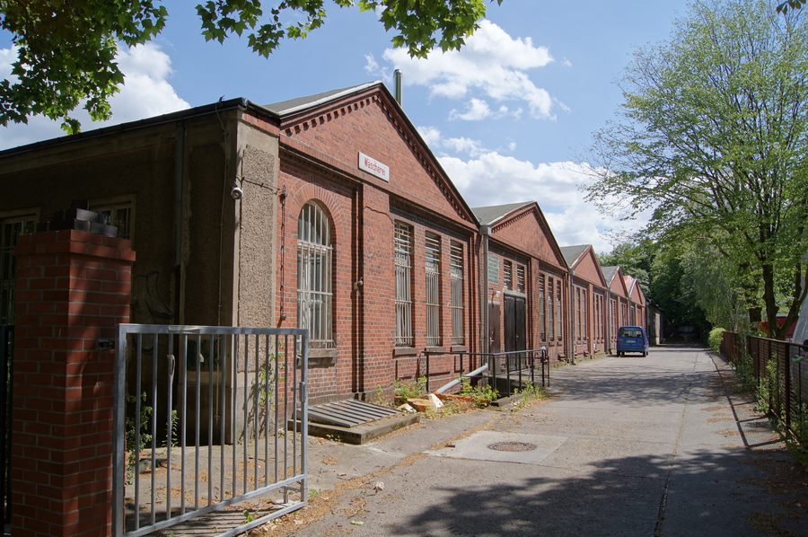 Atelier de cinéma historique dans la Liebermannstraße à Berlin-Weißensee