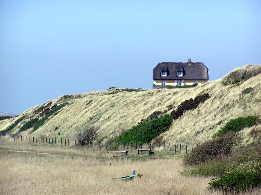 Maison sur une colline à Nymindegab dans l’ouest du Jutland