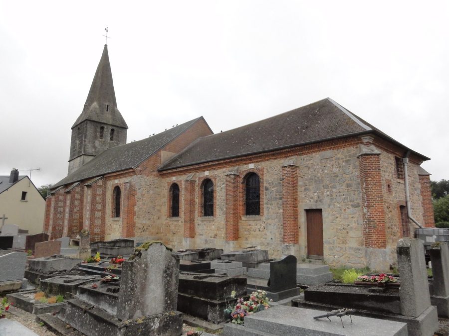 Église de Mentheville dans le département de Seine-Maritime