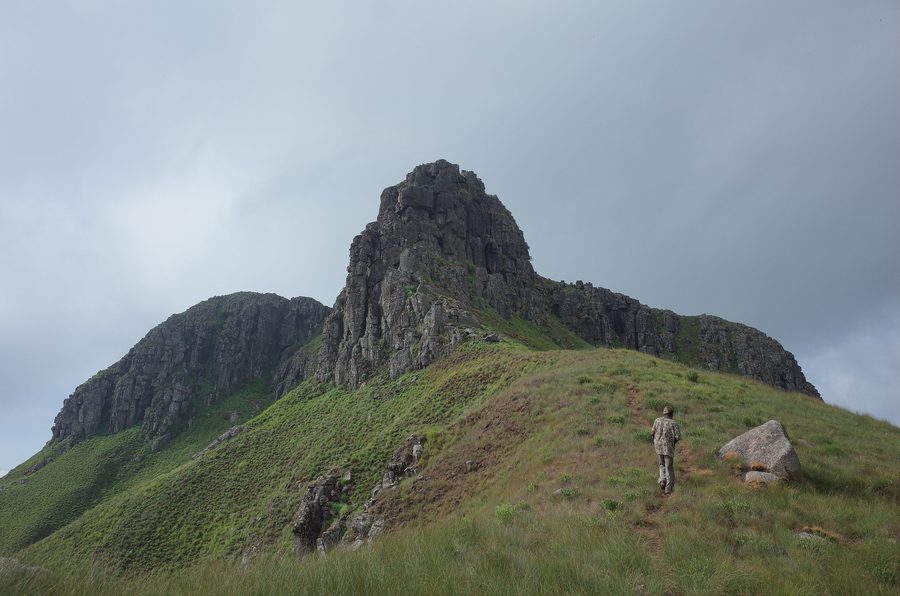 Le mont Bintumani dans les hautes terres orientales de la Sierra Leone