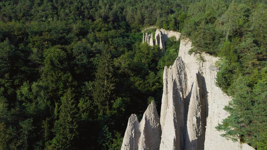 Pyramides de terre à Segonzano, Trentin