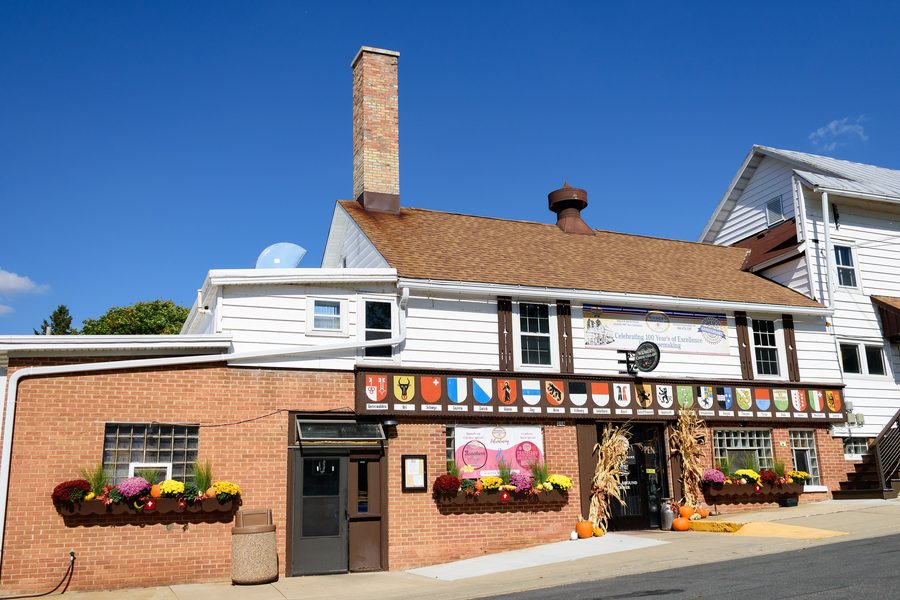 Widmer’s Cheese Cellars à Theresa, dans le Wisconsin.